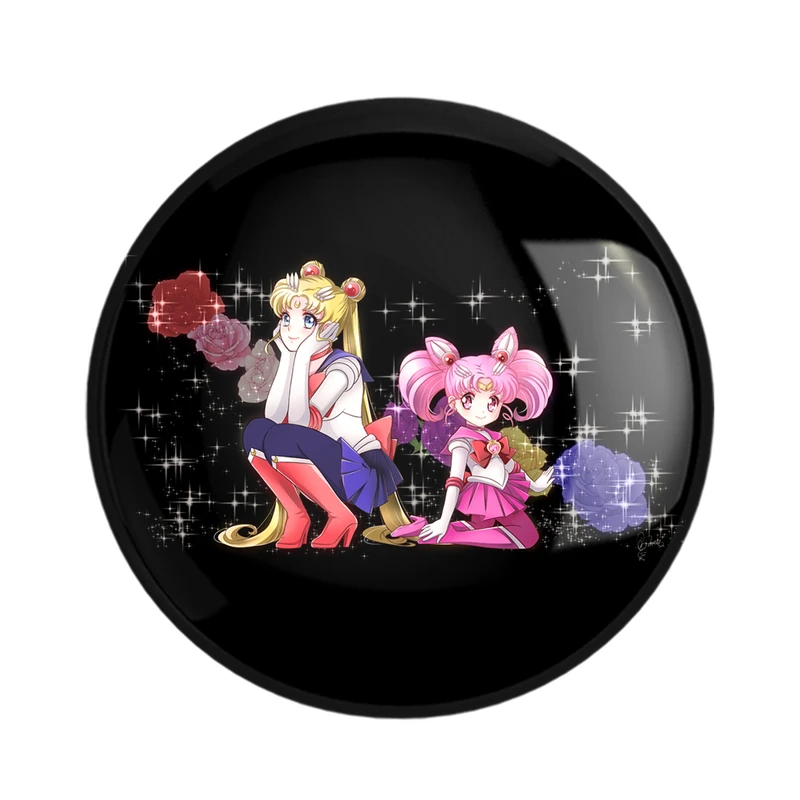 مگنت خندالو طرح چیبیوسا و اوساگی تسوکینو انیمه سیلور مون Sailor Moon کد 17462