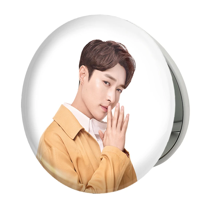 آینه جیبی خندالو طرح لی گروه اکسو EXO مدل تاشو کد 13434 