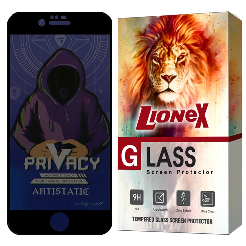 محافظ صفحه نمایش لایونکس مدل PRML مناسب برای گوشی موبایل اپل iPhone 7 / iPhone 8 