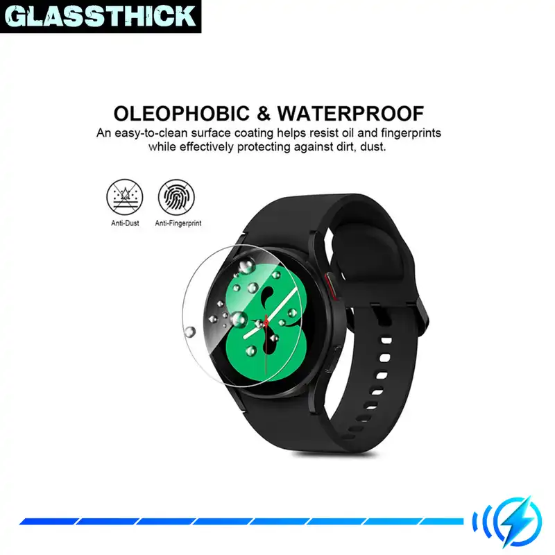 محافظ صفحه نمایش شیشه ای گلستیک مدل SH-GL مناسب برای ساعت هوشمند آمازفیت T-Rex Pro بسته دو عددی