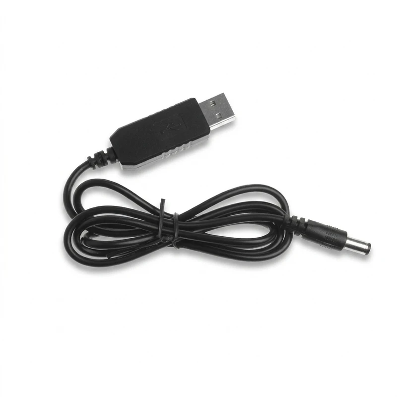 کابل تبدیل USB به DC مدل 12V
