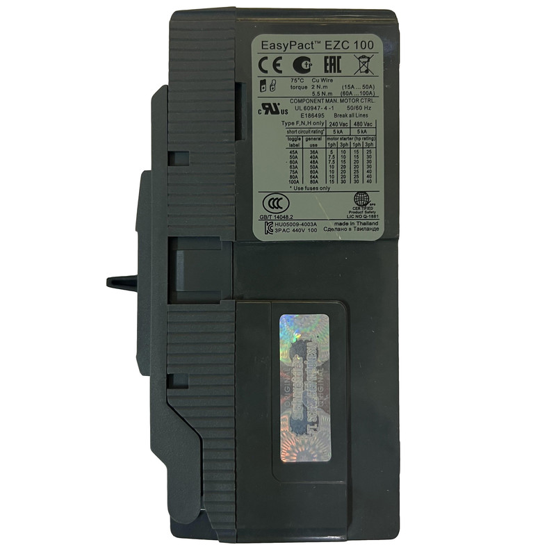 کلید اتوماتیک فیکس 80 آمپر اشنایدر مدل EasyPact