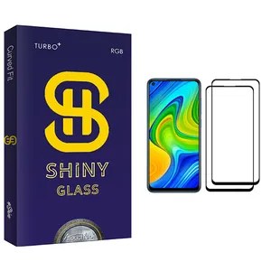 Atouchbo Shiny Glass Screen Protector For Xiaomi Redmi Note 9 Pack Of 2