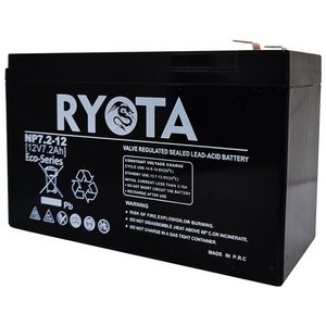 باتری یو پی اس ۱۲ ولت ۷.۲ آمپر ساعت ریوتا مدل NP7.2-12-ECO