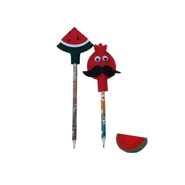 مداد مدل یلدا به همراه تراش بسته 3 عددی