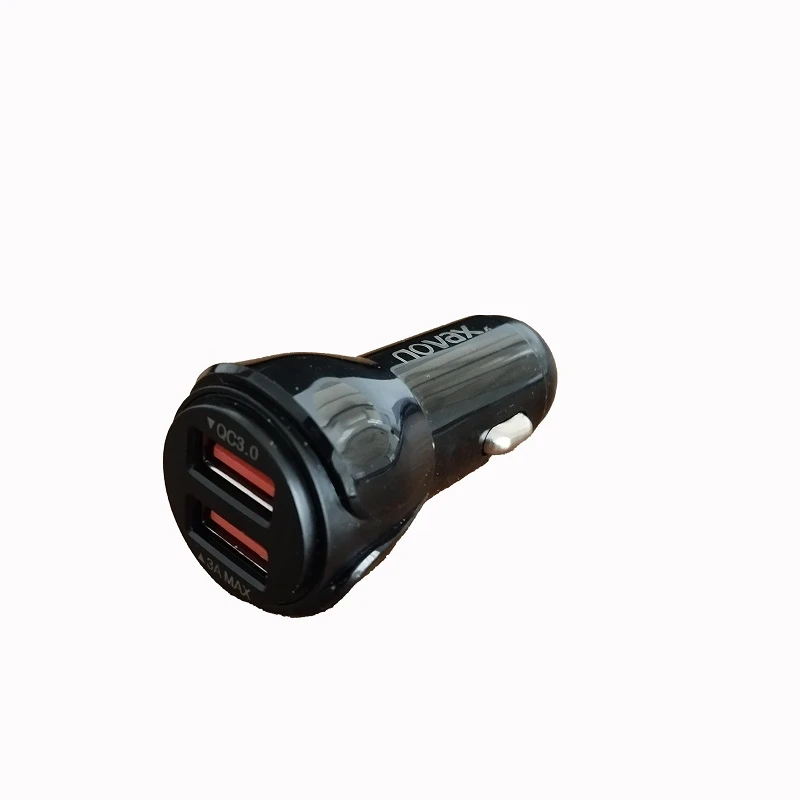 شارژر فندکی 15وات نواکس مدل C-305 به همراه کابل تبدیل microUSB