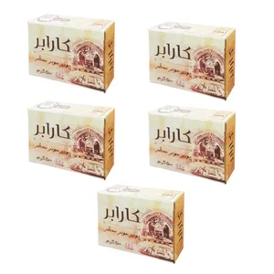 پودر موبر کارابر مدل سنتی وزن 50 گرم مجموعه 5 عددی