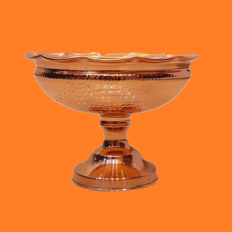 آجیل خوری مسی هنر زنجان مدل چکشی نانو