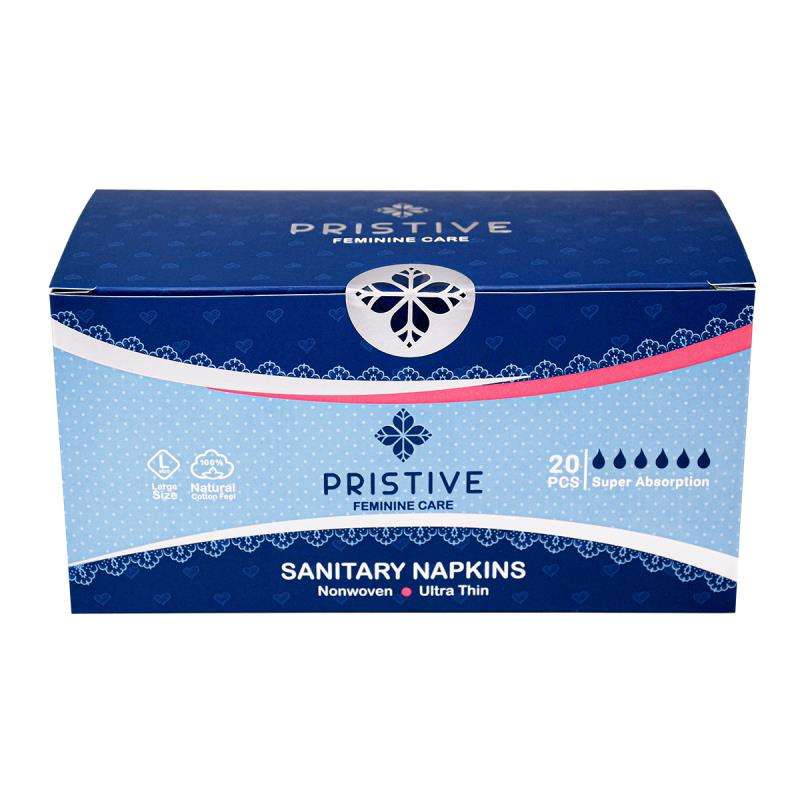 نوار بهداشتی پریستیو مدل 03 سایز بزرگ بسته 20 عددی