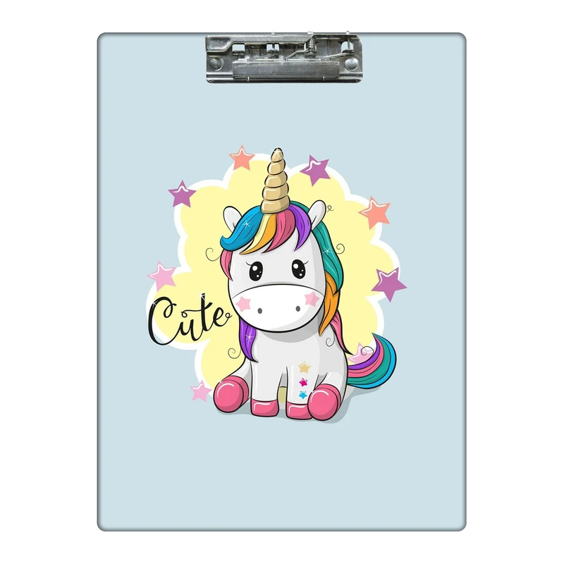 تخته شاسی طرح اسب تک شاخ کد 2788226 سایز A4