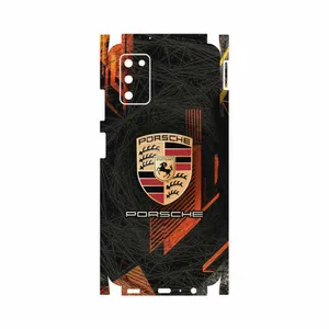 MAHOOT Porsche-Logo-FullSkin Cover Sticker for Samsung Galaxy A03S