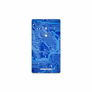 MAHOOT Blue Printed Circuit Board Cover Sticker for Nokia Lumia 925