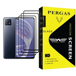 Waily Nice Pergas Glass MIX003 Screen Protector For Oppo A73 5G Pack Of 3