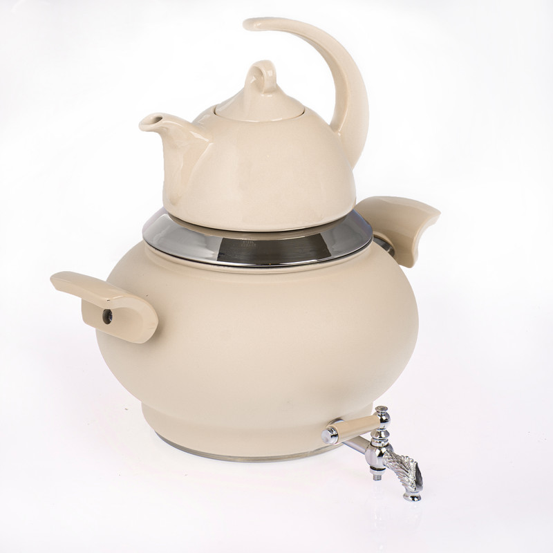 سماور گازی رضایی کد L-904 ظرفیت 5 لیتر سماور گازی رضایی کد L-904 ظرفیت 5 لیتر