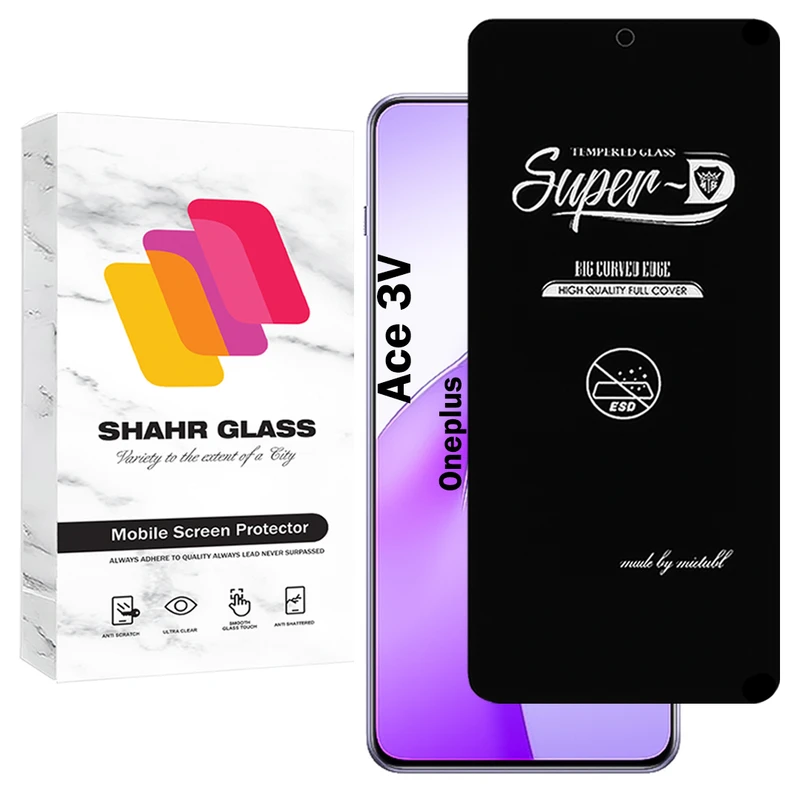 محافظ صفحه نمایش شهر گلس مدل SUPERDNSH مناسب برای گوشی موبایل وان پلاس Oneplus Ace 3V 