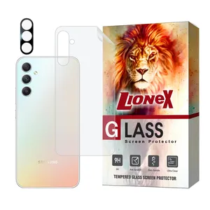 Lionex MTBFULL Nano Back Protector For Samsung Galaxy A34 With Camera Lens Protector