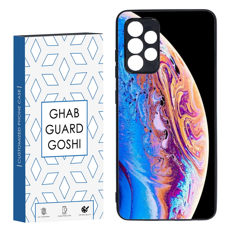 کاور قاب گارد گوشی طرح سیاره کد TPU-100 مناسب برای گوشی موبایل سامسونگ Galaxy A52