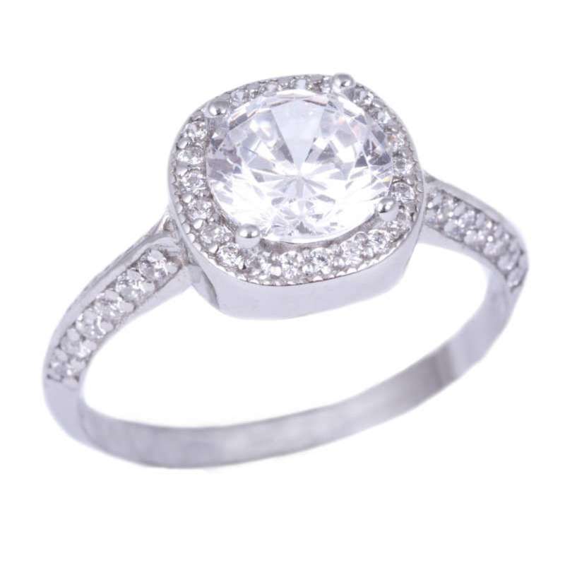 انگشتر نقره زنانه مدل AMT_R110