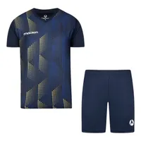 ست تی&zwnj;شرت و شلوارک ورزشی مردانه مکرون مدل کیان