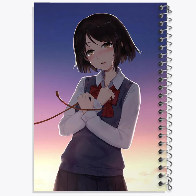 دفتر لیست خرید 50 برگ خندالو طرح میتسویا میامیزو انیمه یورنیم Your Name کد 16266