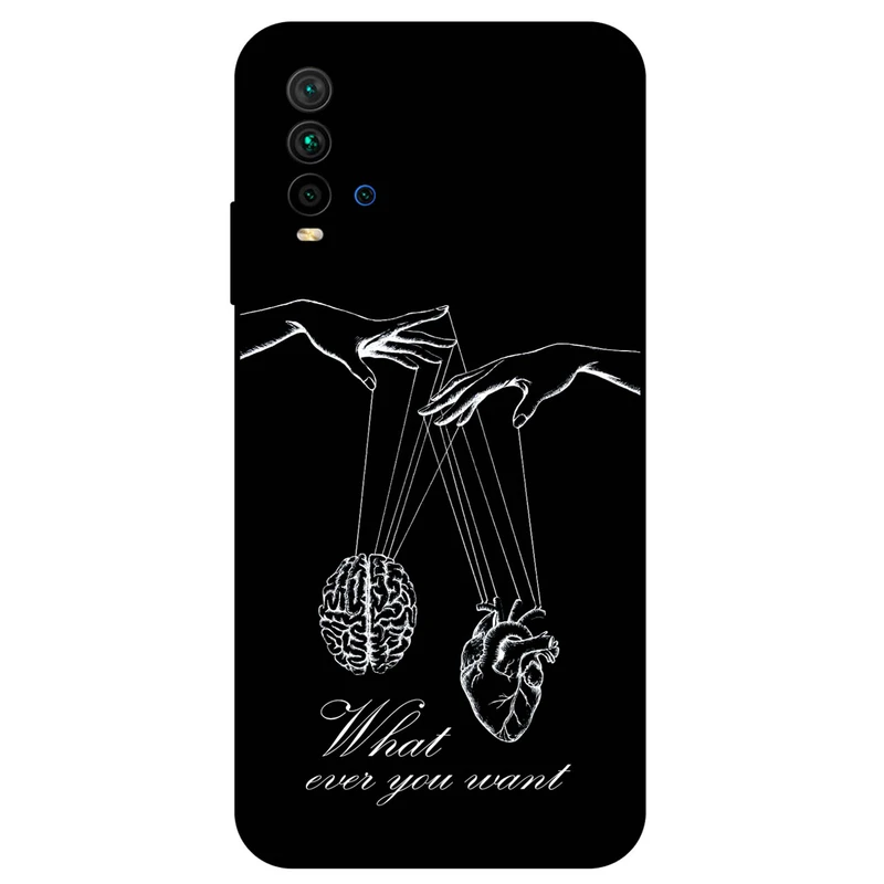 کاور مگافون طرح فکر و احساس مدل 1899 مناسب برای گوشی موبایل شیائومی Redmi 9T / 9 Power 