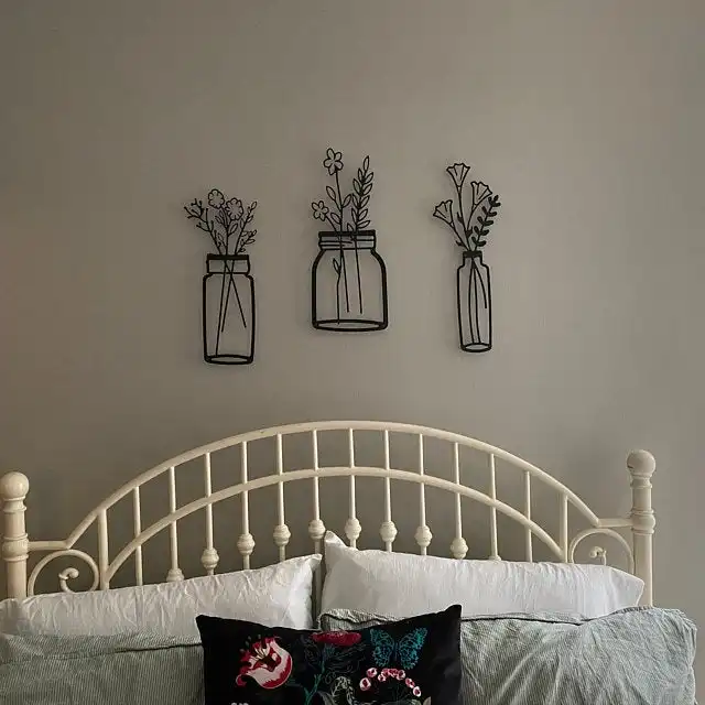 استیکر مدل گلدان مجموعه 3 عددی
