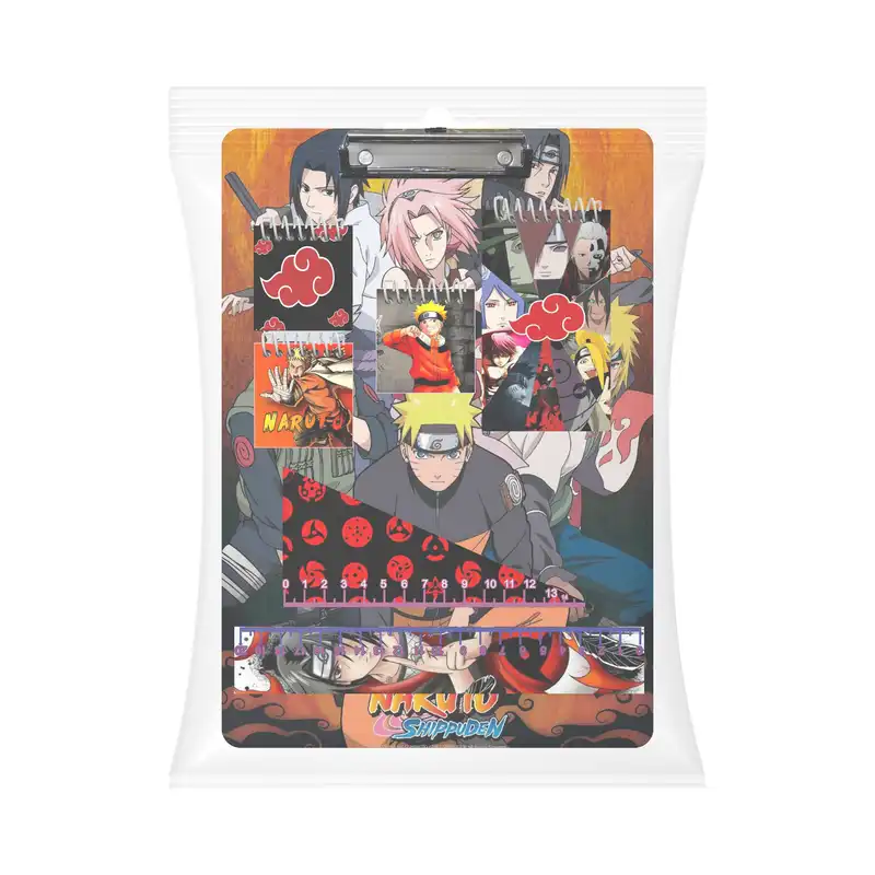 بسته لوازم تحریر مدل ناروتو مجموعه 7 عددی