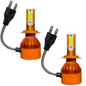 لامپ هدلایت خودرو لیتک مدل ۳ رنگ - CUB پایه H7 بسته ۲ عددی
