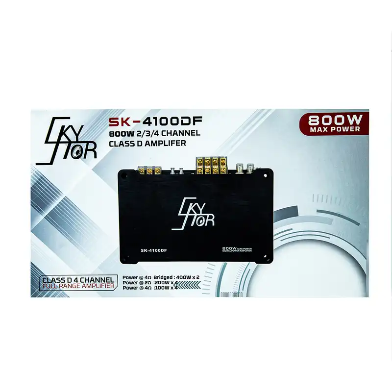 آمپلی فایر خودرو اسکایلر مدل SK-4100DF