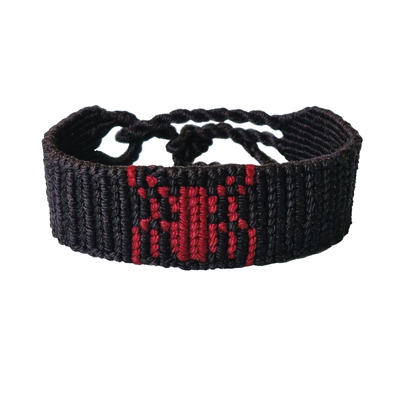 دستبند بافت مدل رتیل