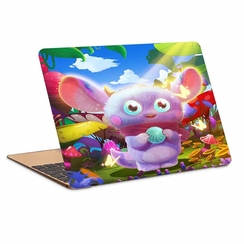استیکر لپ تاپ طرح نقاشی فانتزی  کد P-1530 مناسب برای لپ تاپ 15 تا 17 اینچ
