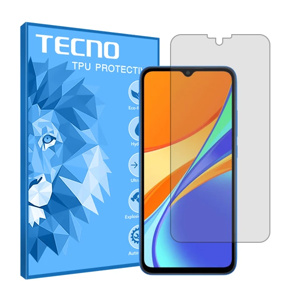 محافظ صفحه نمایش شفاف تکنو مدل HyGEL مناسب برای گوشی موبایل شیائومی Redmi 9C