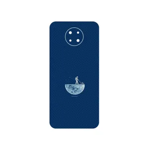 MAHOOT Minimal Gardener Astronaut Cover Sticker for Nokia G10