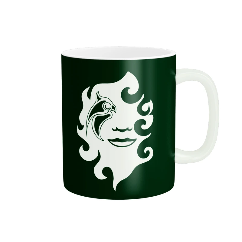 ماگ طرح گرافیکی چهره ی دختر کد 379