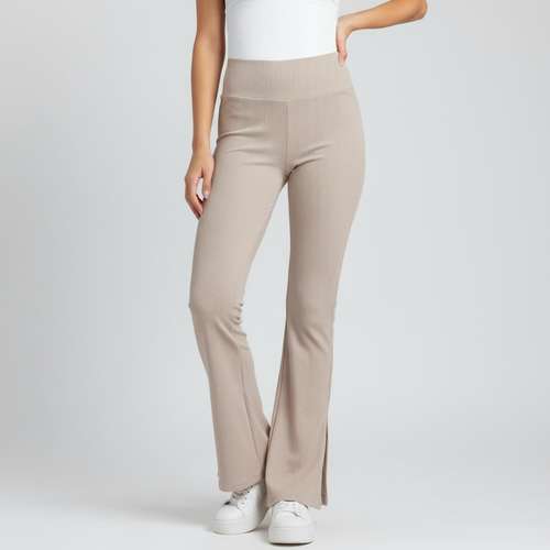 شلوار زنانه مدل کبریتی دمپا چاکدار