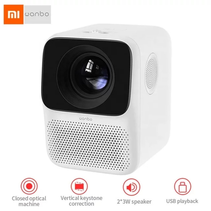 ویدئو پروژکتور قابل حمل شیائومی مدل Wanbo T2 Pro ویدئو پروژکتور قابل حمل شیائومی مدل Wanbo T2 Pro