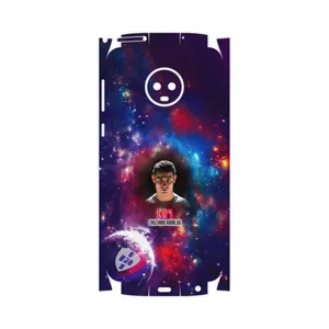MAHOOT Cristiano Ronaldo 1-FullSkin Cover Sticker for Motorola Moto G6