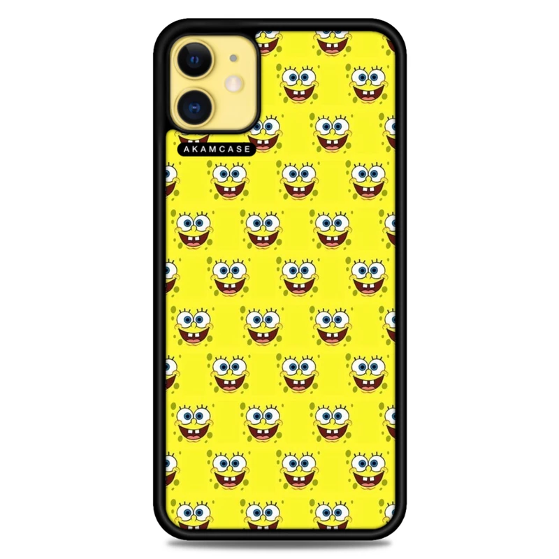 کاور آکام مدل AMC-WA11-SPONGE BOB12 مناسب برای گوشی موبایل اپل iPhone 11