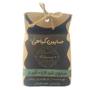 صابون شستشوی ویترین فود مدل شیر وزن 100 گرم