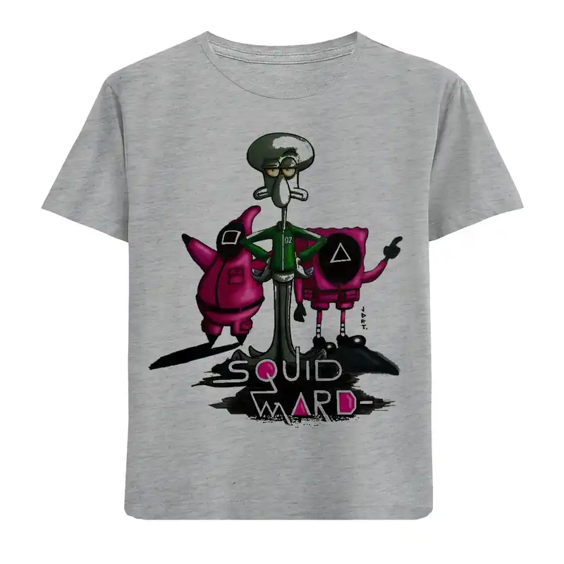 تی شرت آستین کوتاه بچگانه مدل بازی مرکب F790