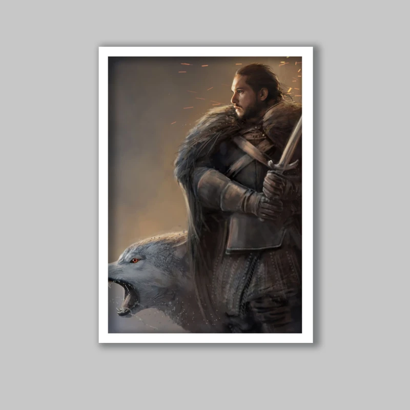 تابلو مدل سریال بازی تاج و تخت Game of thrones کد LA-G10254