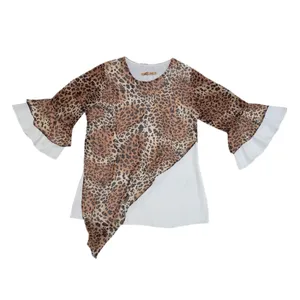 بلوز آستین بلند زنانه مدل حریر کلوش به همراه گردنبند 