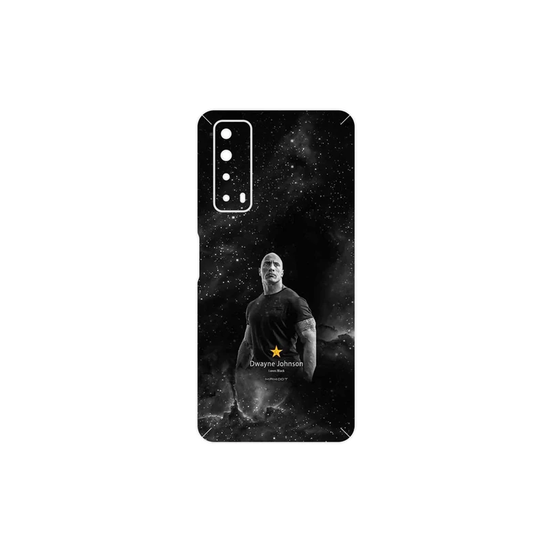 برچسب پوششی ماهوت مدل Dwayne Johnson مناسب برای گوشی موبایل هوآوی Y7a