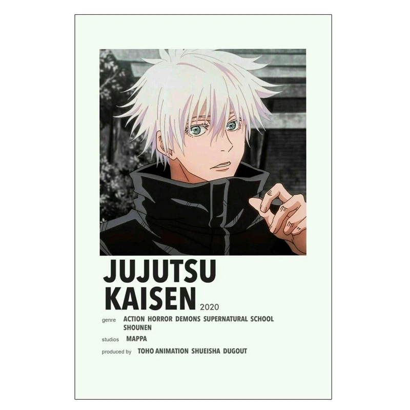 پوستر مدل انیمه جوجوتسو کایسن Jujutsu Kaisen کد 336