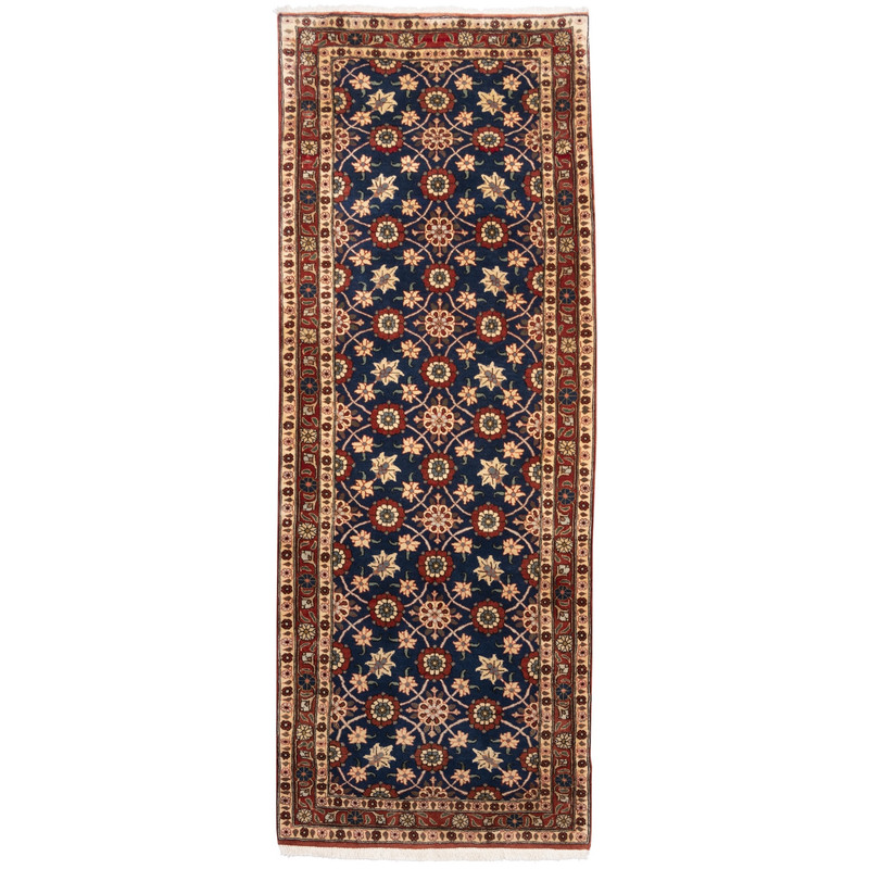 فرش قدیمی دستباف کناره طول دو متر سی پرشیا کد 126088