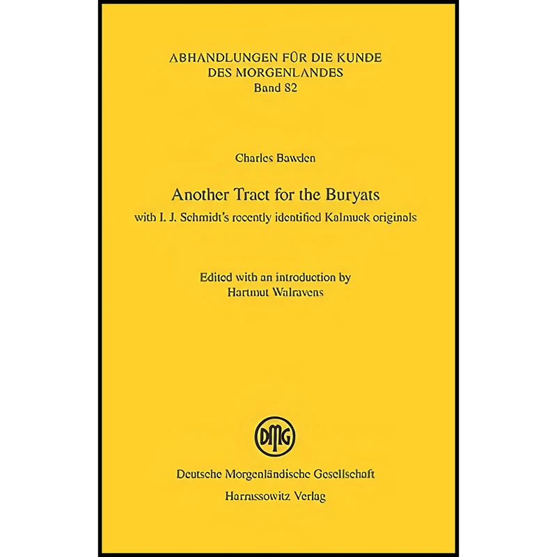 کتاب Another Tract for the Buryats اثر جمعي از نويسندگان انتشارات Harrassowitz Verlag