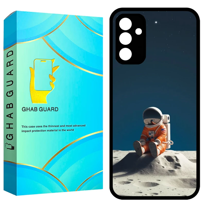 کاور قاب گارد طرح فضانورد مدل GCHPA34 مناسب برای گوشی موبایل سامسونگ Galaxy A34 5G