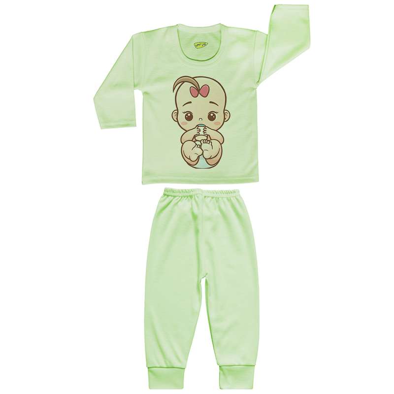 ست تی شرت و شلوار نوزادی کارانس مدل SBSG-3093