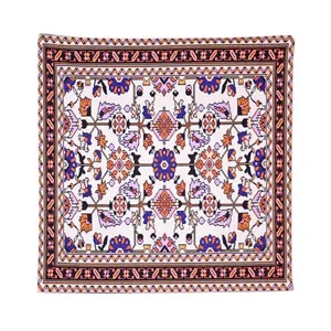 رومیزی مدل مخمل طرح فرش کد 120