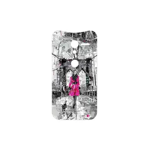 MAHOOT Collage of Catwalk Bridge Cover Sticker for Motorola Moto X